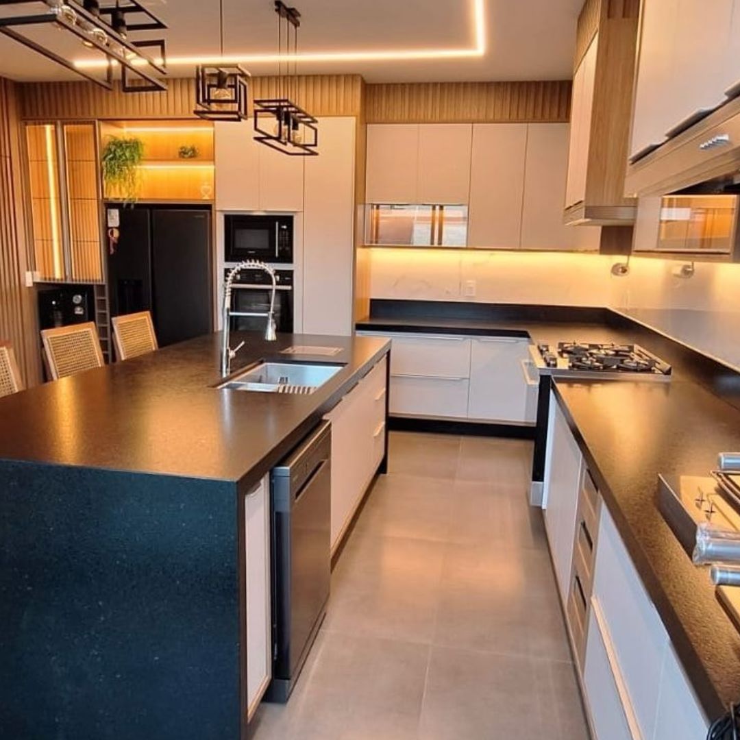 Cozinha planejada de alto padrão GoMob